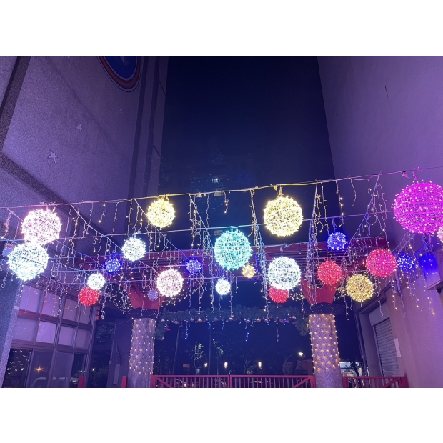 聖誕燈 掛樹球燈 冰燈實景圖