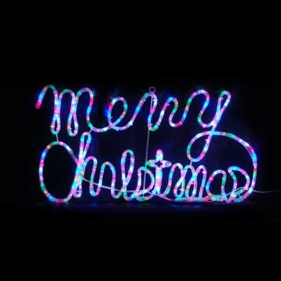 LED Merry Christmas - 6 彩光.JPG