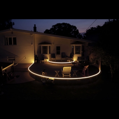 聖誕燈 軟條燈實景圖